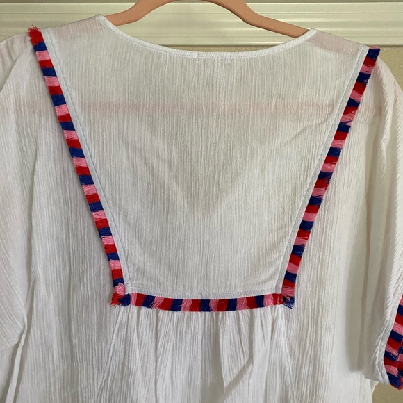 Women’s J. Crew Fringe Tunic Swim Coverup - Picture 9 of 9